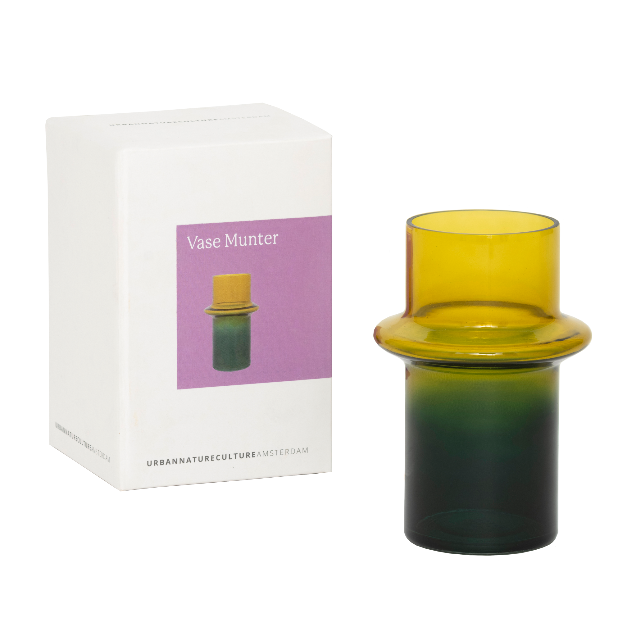 Vaas Munter, Evergreen Sprig, In Gift Box