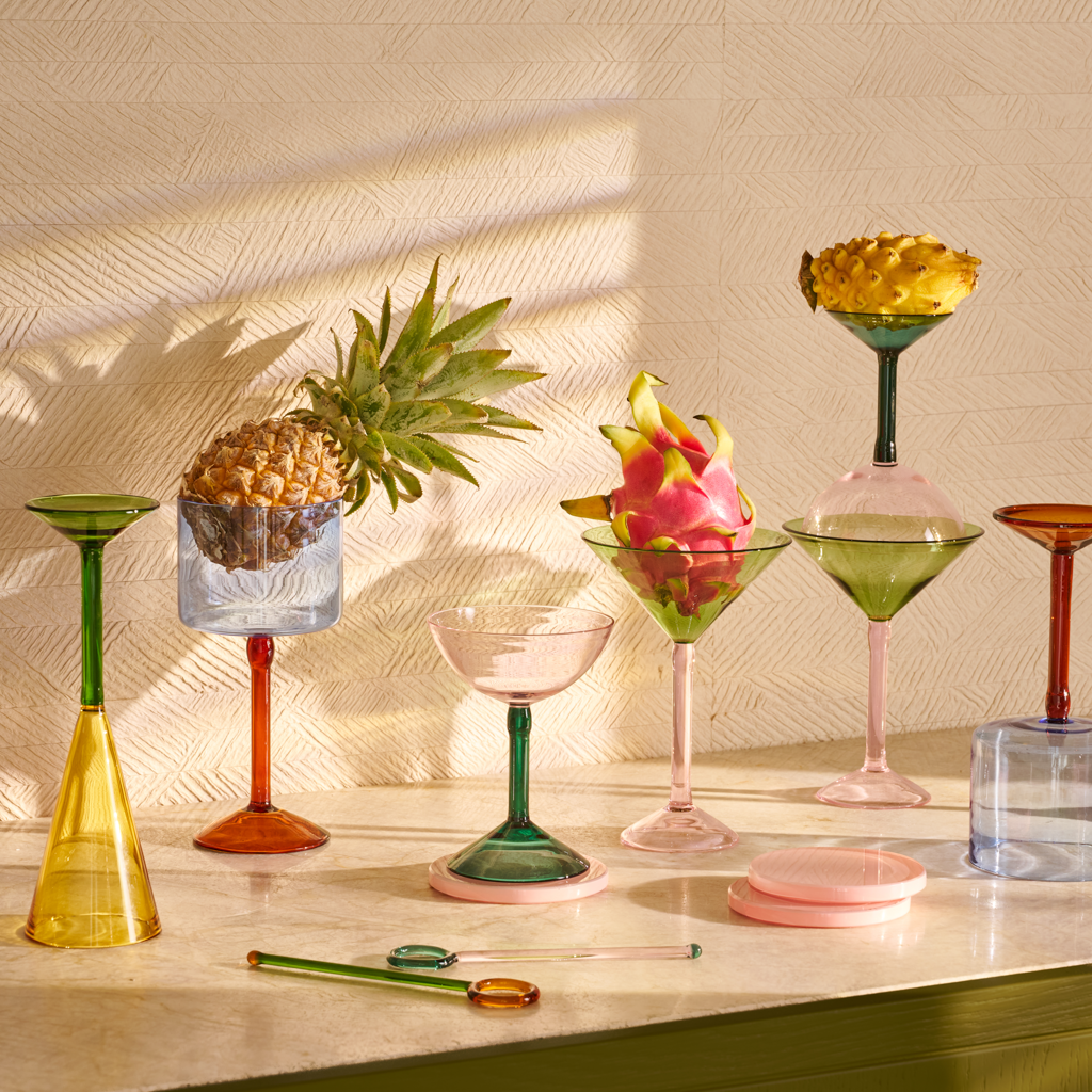 Cocktail stirrer, set of 2, in gift pack