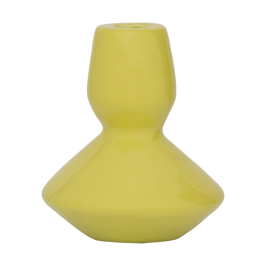 LINDA. x UNC candle holder Logan Warm olive