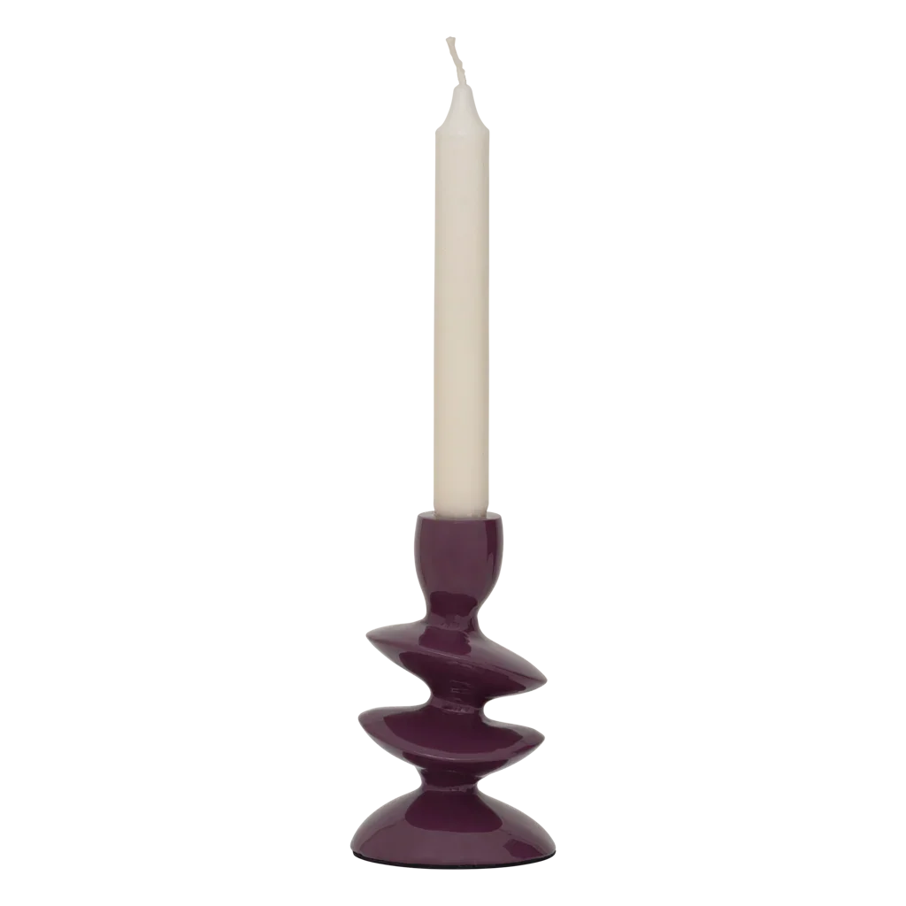 Candle holder Tove, Prune - Urban Nature Culture