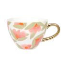 Good Morning cup Cappuccino/Tea Lilja Ø11 cm - Burnt coral