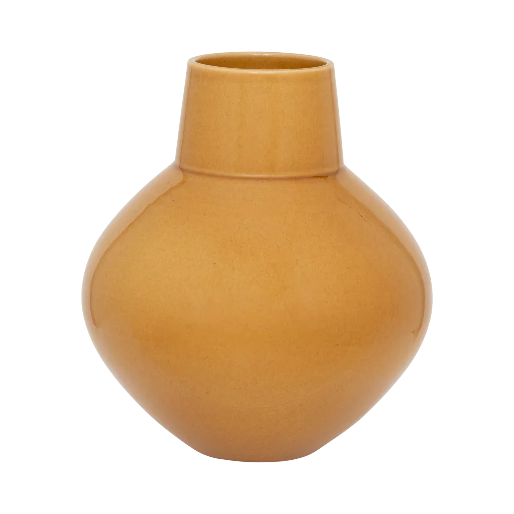 Vase Cody, goldbraun