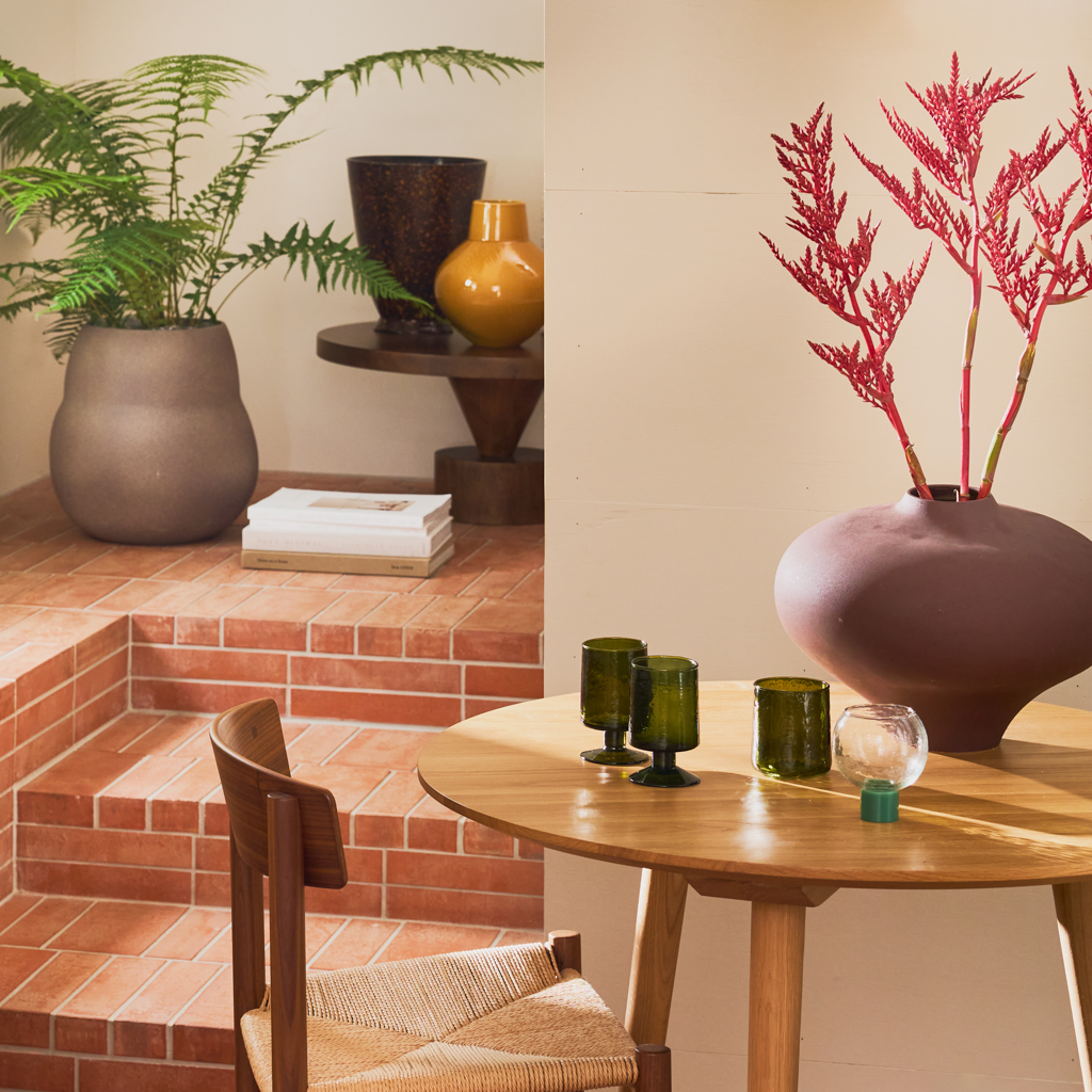 Vase Cody, Golden brown