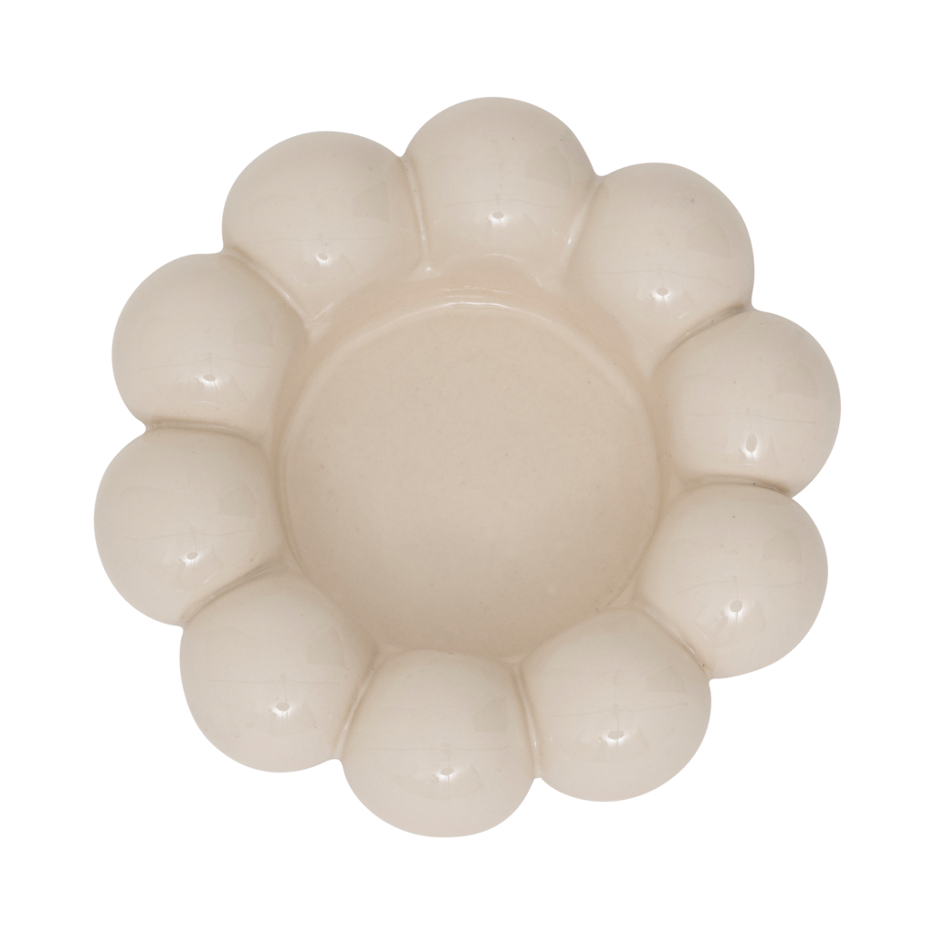 Candle holder Talon, Off white