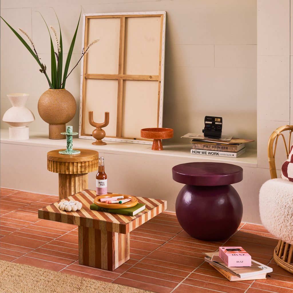 Candle holder Talon, Off white