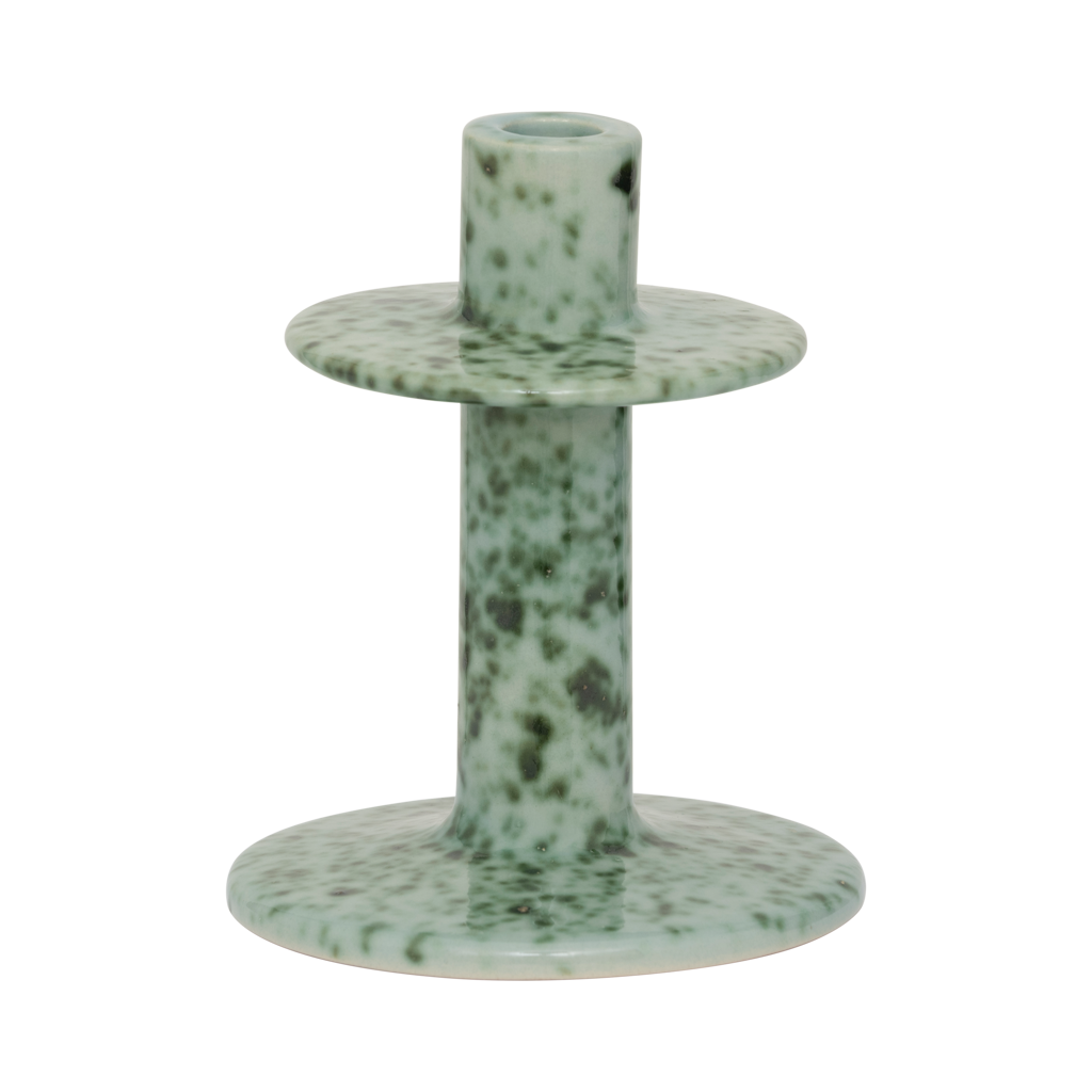 Candle holder Aiden, Sea foam