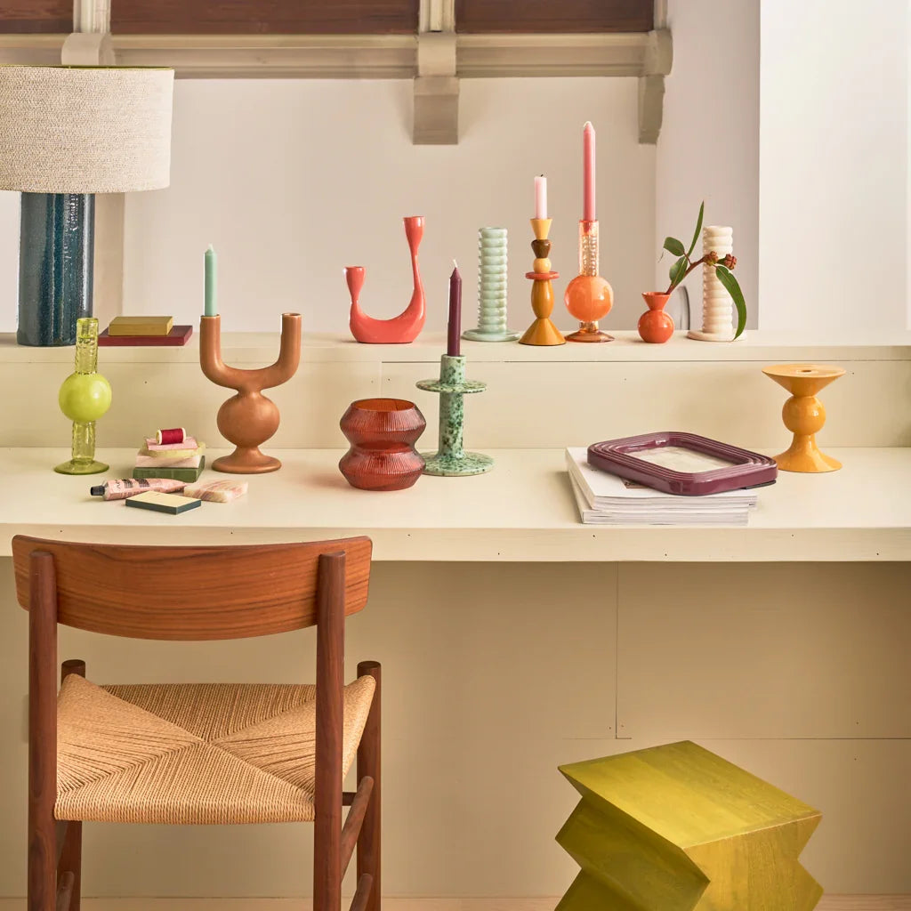Candle holder Aiden, sea foam | Urban Nature Culture