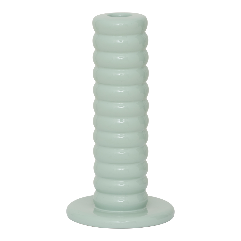 Candle holder Tebongo, Sea foam