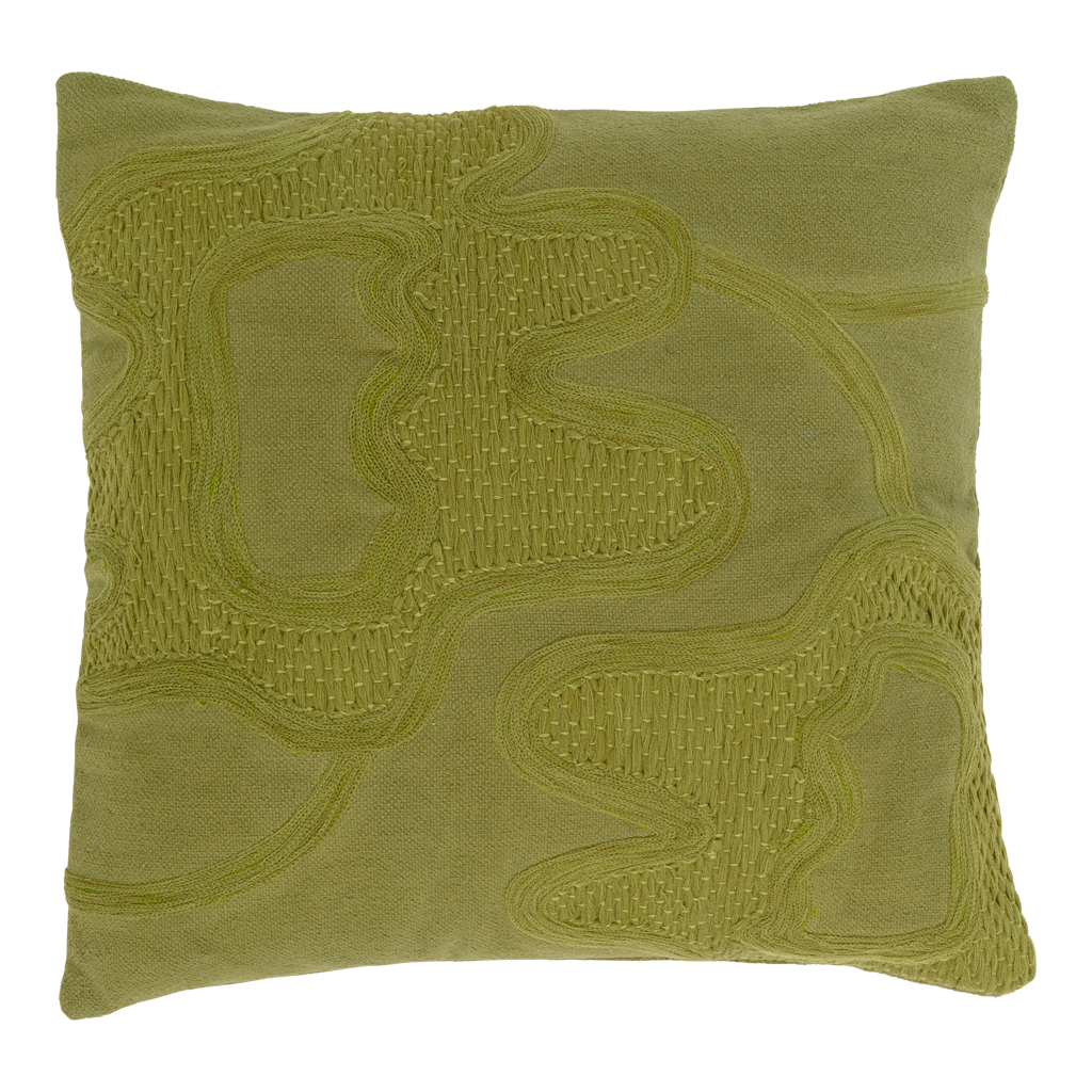 Cushion Kedi,Evergreen sprig