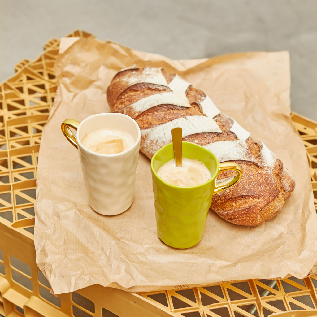 Good Morning Latte cup, Oatmeal