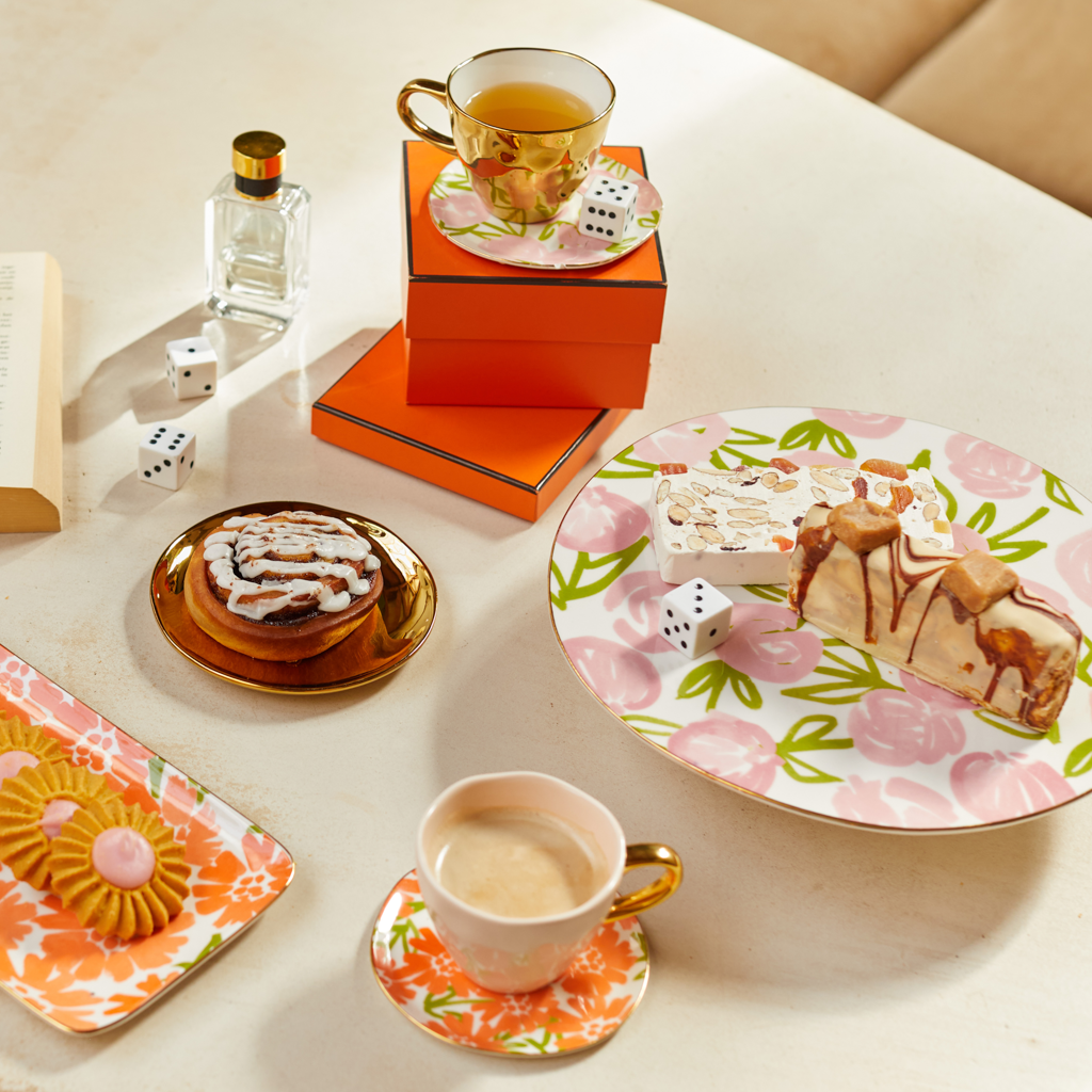 Good Morning Cake stand Palesa Flamingo pink