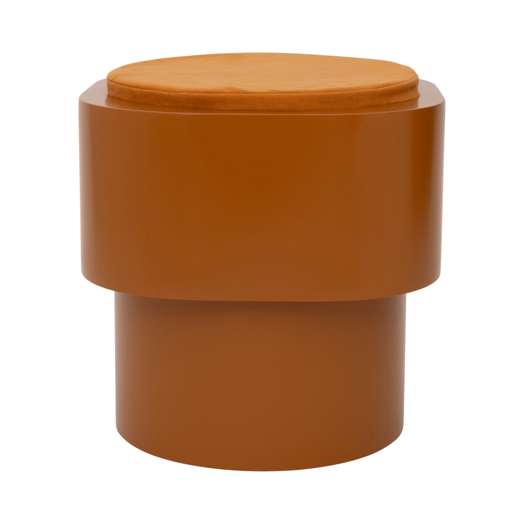 Side table Tabouret, Adobe