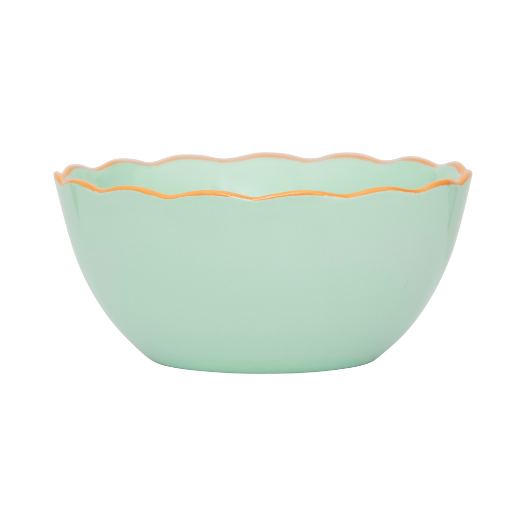 Good Morning bowl sculpted Celadon