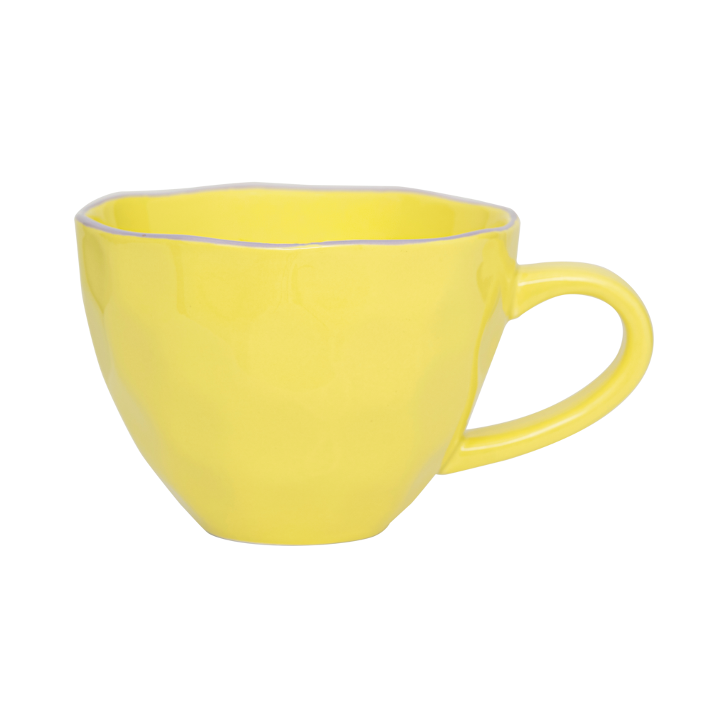 Good Morning Cup Cappuccino/Tea sculpted Limelight