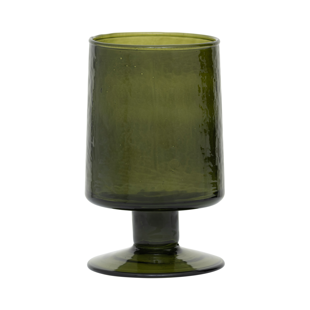 Wine glass hammered Banana palm