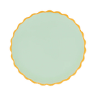 Good Morning plate sculpted Ø13,5cm - Celadon