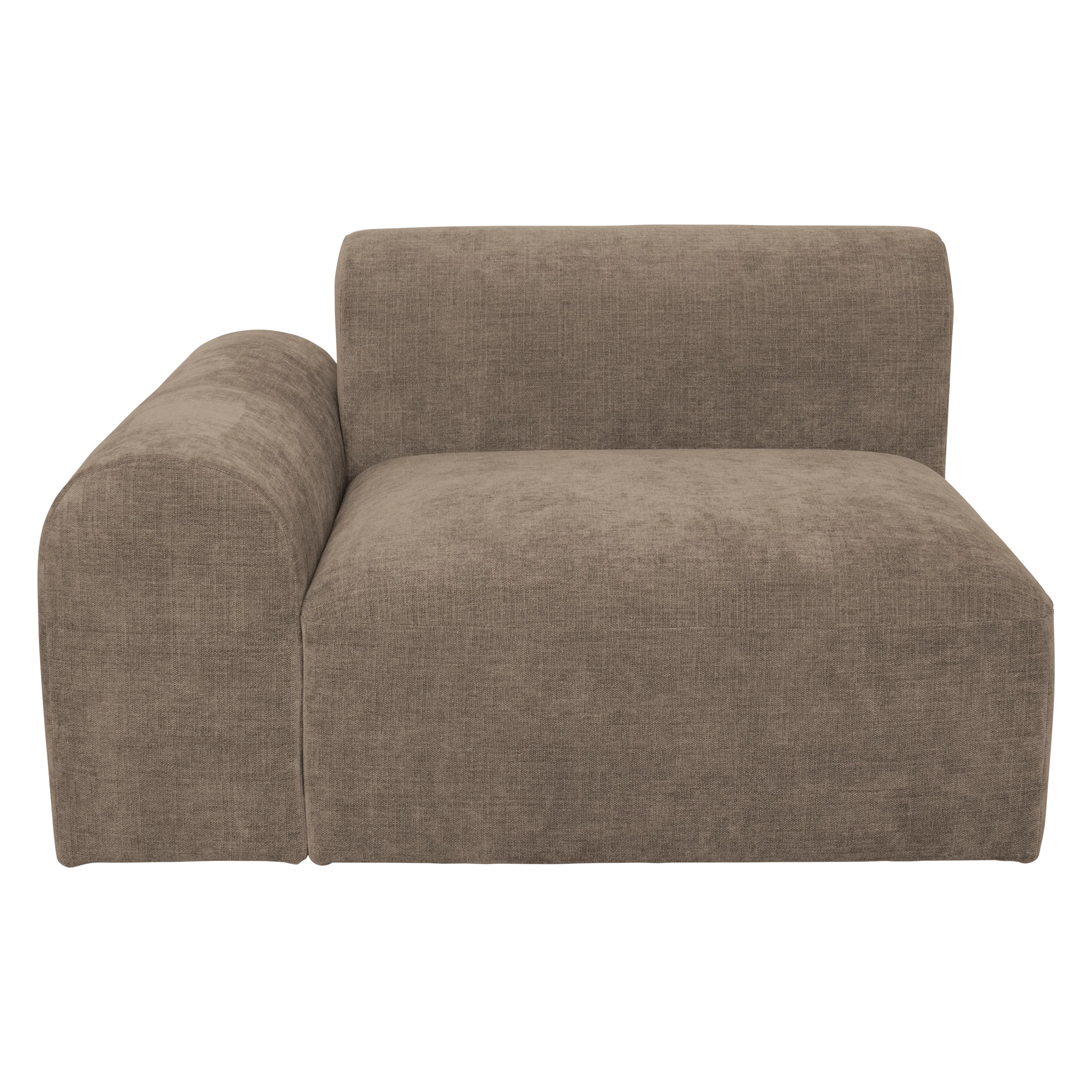 Modular seater Tao AL, Taupe - 120 * 100 * 74cm - Urban Nature Culture
