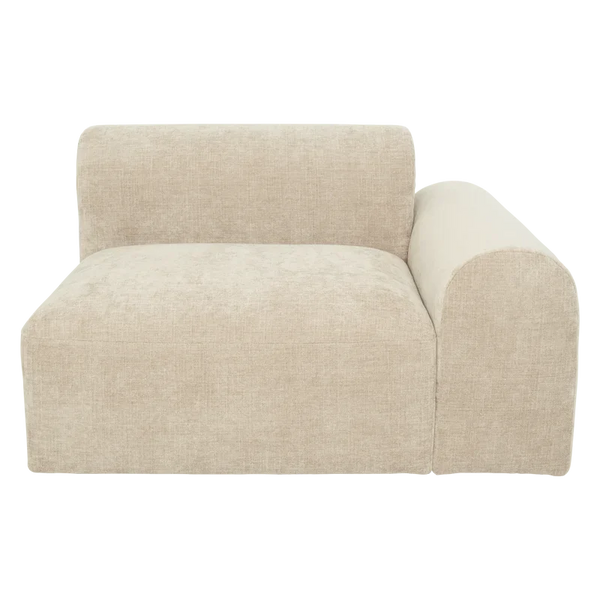 Modular seater Tao AR, almond milk - 120 * 100 * 74cm - Urban Nature Culture