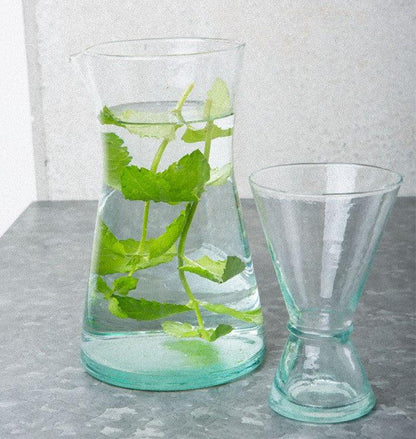 Recycled Handmade Glass - Carafe (900 ml) - Urban Nature Culture