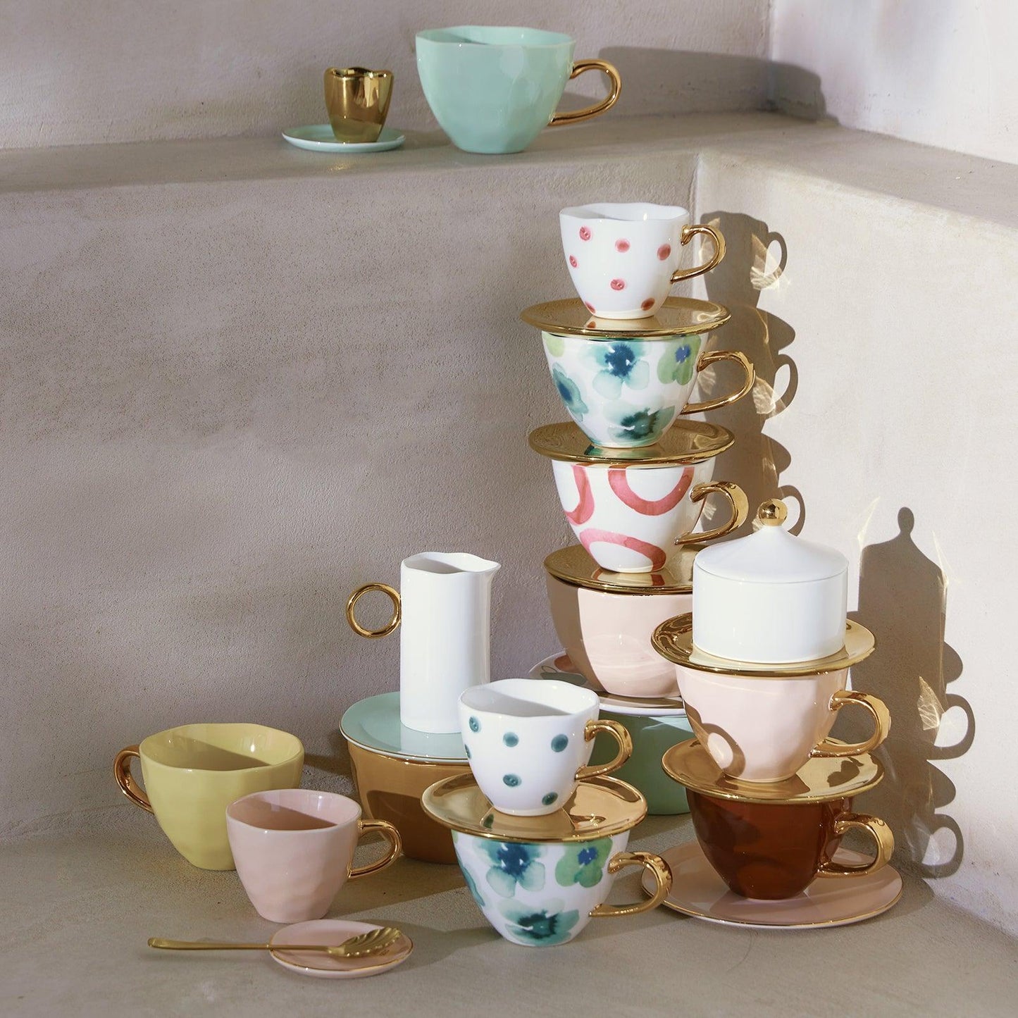Good Morning Cup Mini Small Dots, cameo brown - Urban Nature Culture