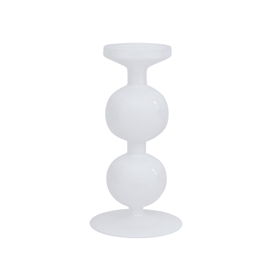 Candle holder recycled glass Bulb, 25cm - Urban Nature Culture