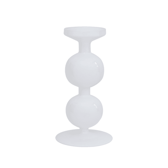Candle holder recycled glass Bulb, 25cm - Urban Nature Culture