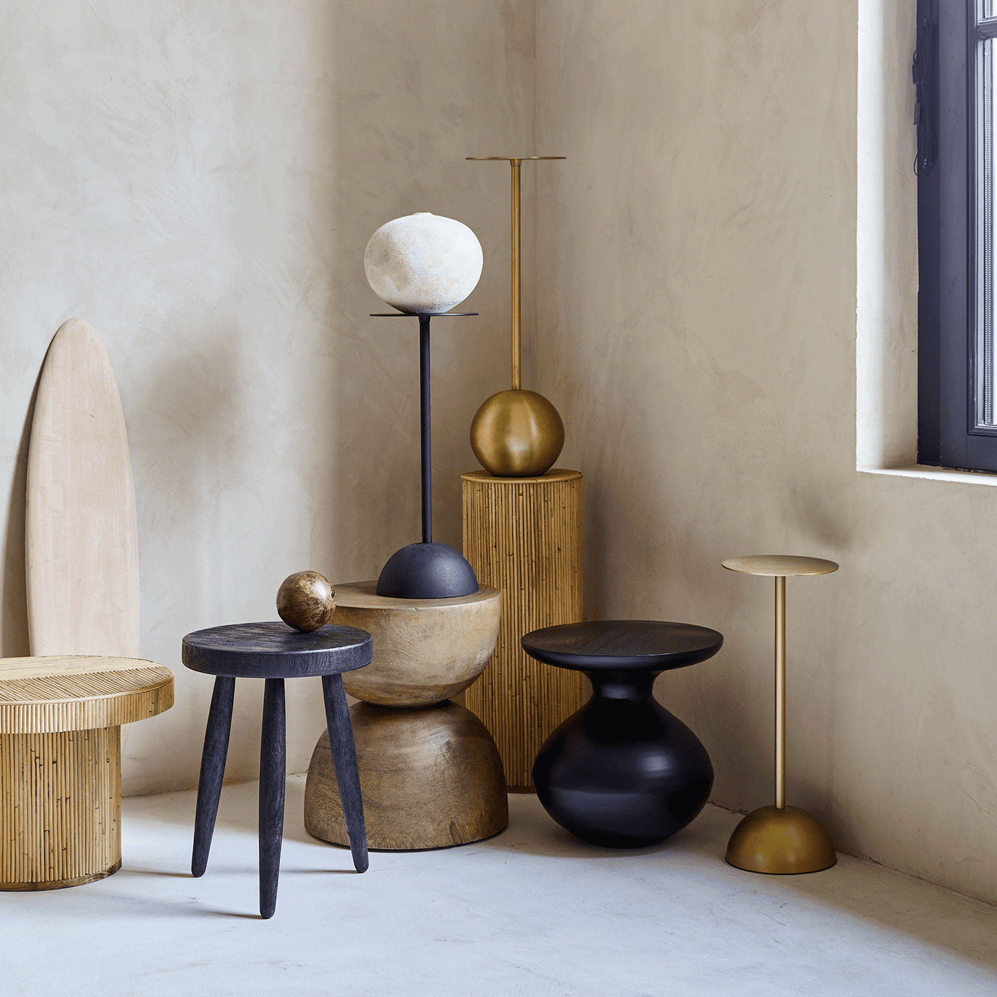 Side Table S, Black - Urban Nature Culture