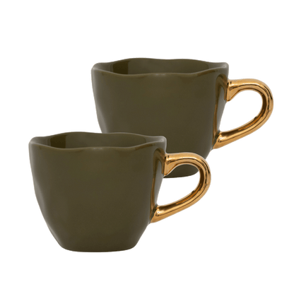 Good Morning cup Mini s/2 gift pack, fir green - Urban Nature Culture