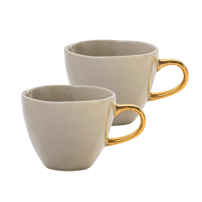 Good Morning cup Mini s/2 in gift pack, Gray morn - Urban Nature Culture