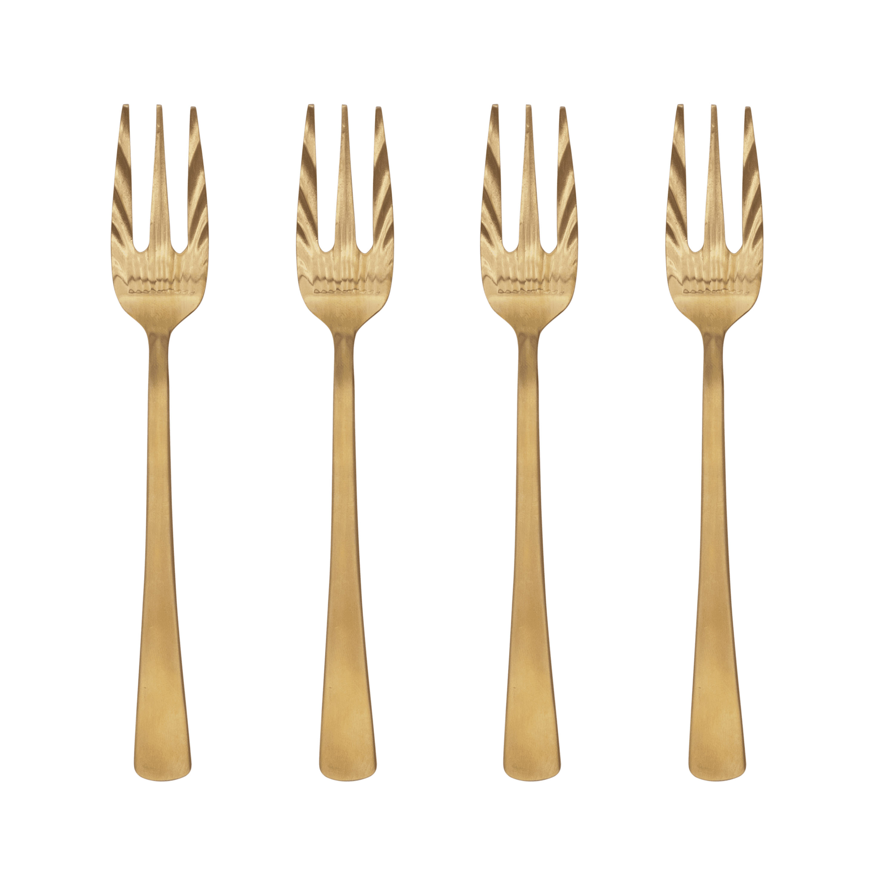 Fork Gold - Set of 4 in Gift - Urban Nature Culture