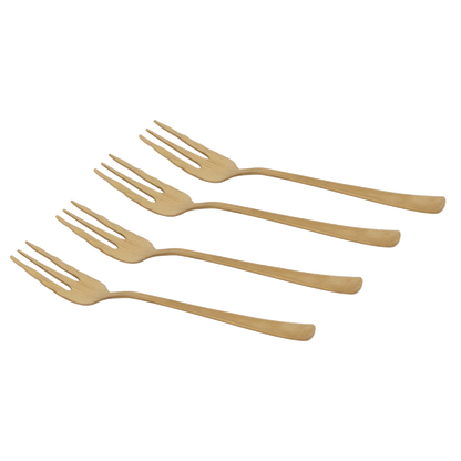 Fork Gold - Set of 4 in Gift - Urban Nature Culture