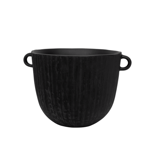 Deco pot Confit, Black - Urban Nature Culture