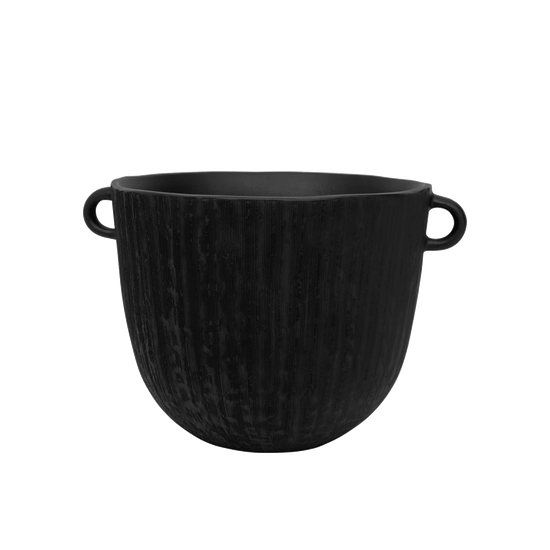 Deco pot Confit, Black - Urban Nature Culture