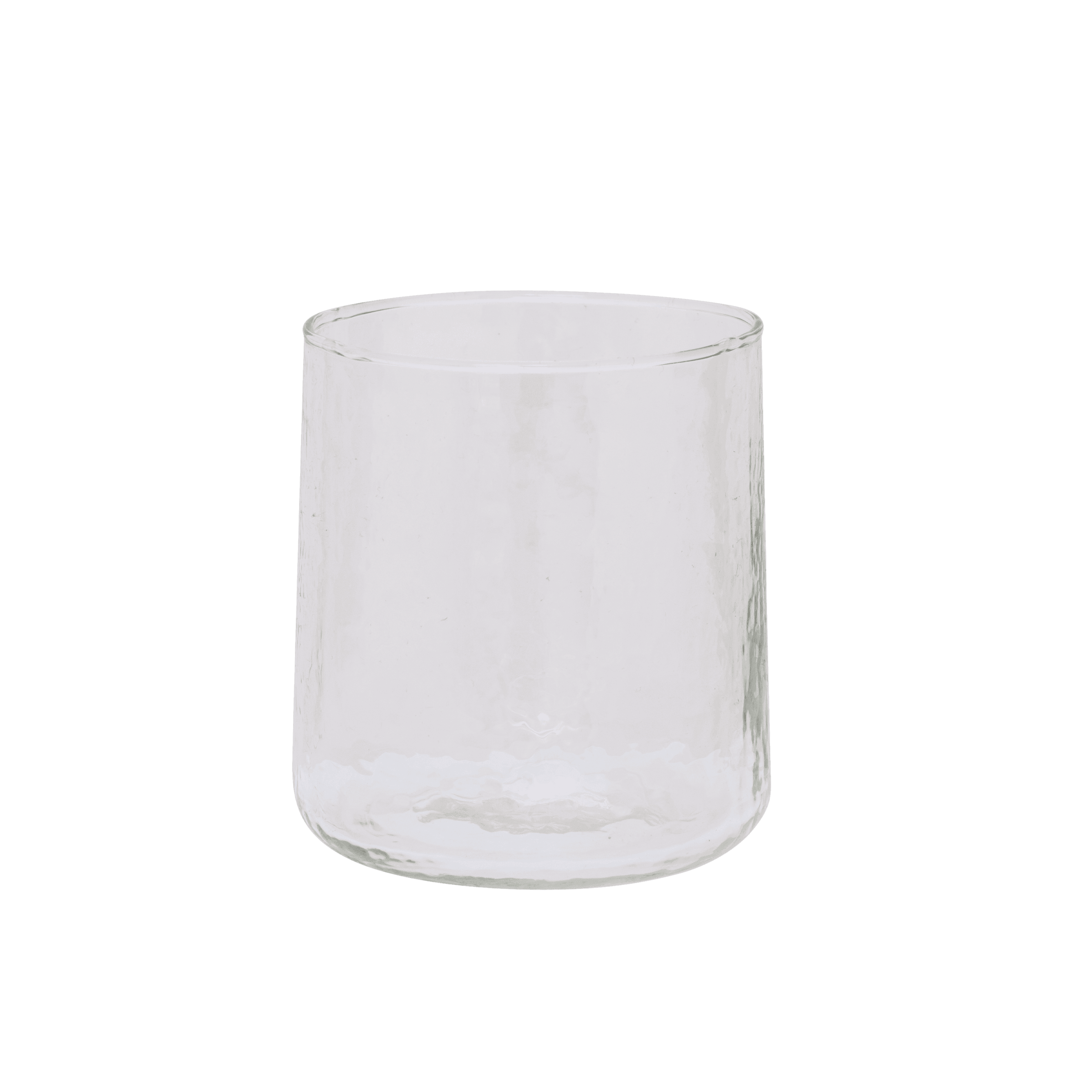 Tumbler Hammered Transparent - Urban Nature Culture