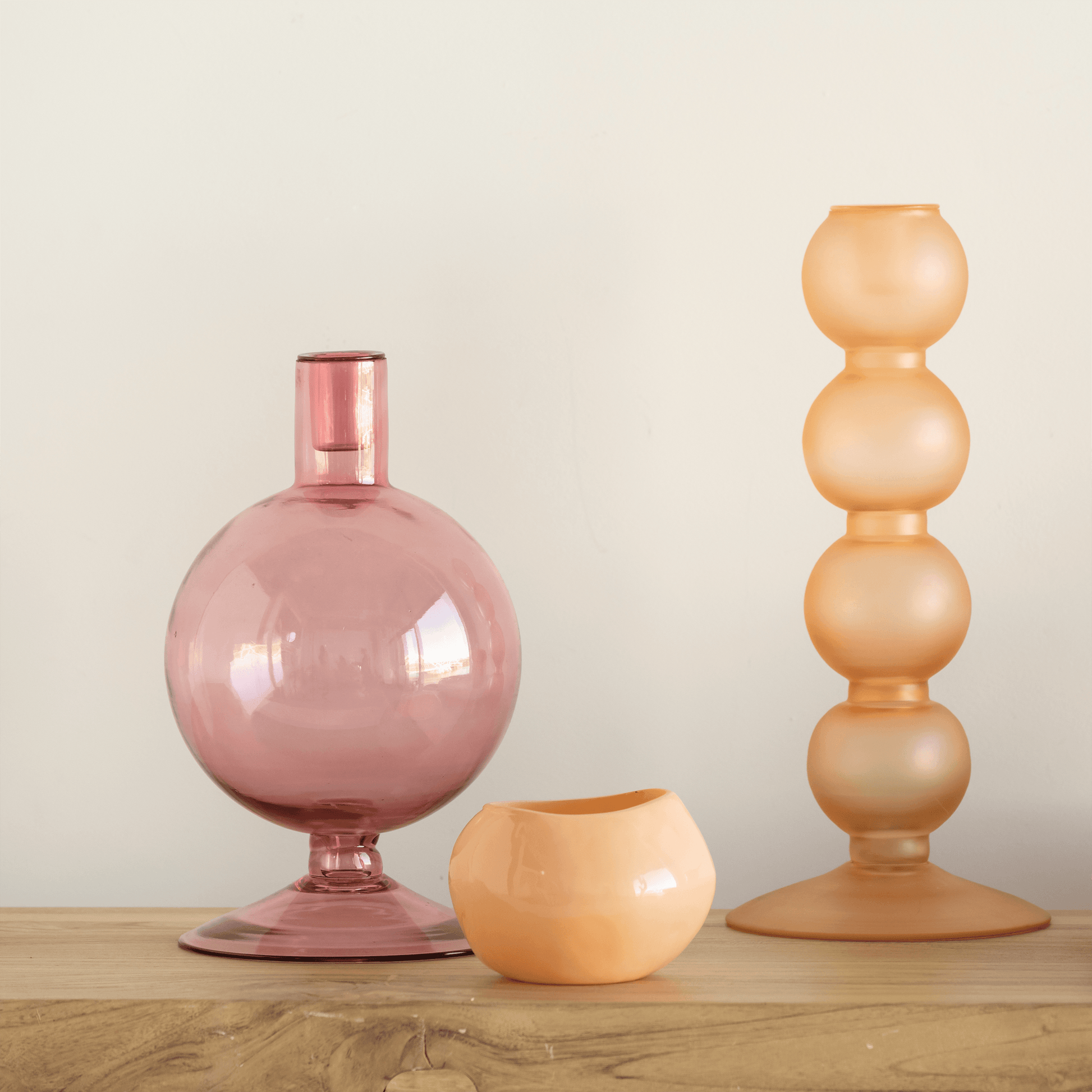 Candle holder Candy apricot nectar - Urban Nature Culture