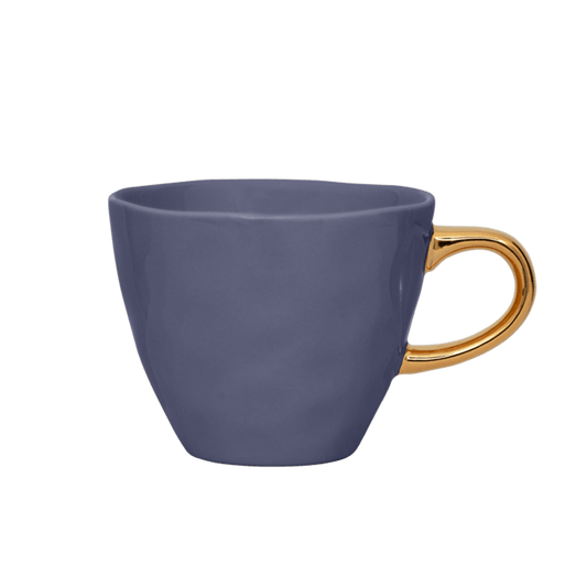 Good Morning cup Purple Blue